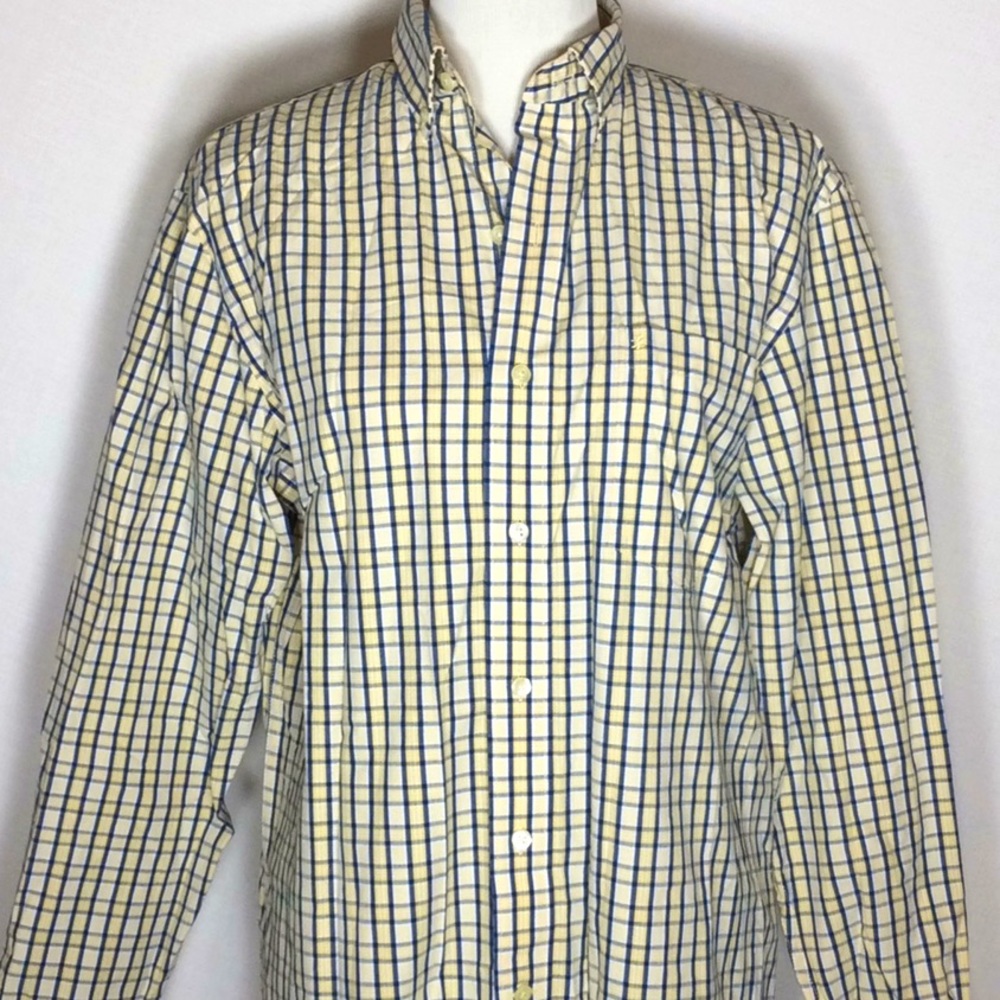 NWT IZOD Plaid Button Down Shirt